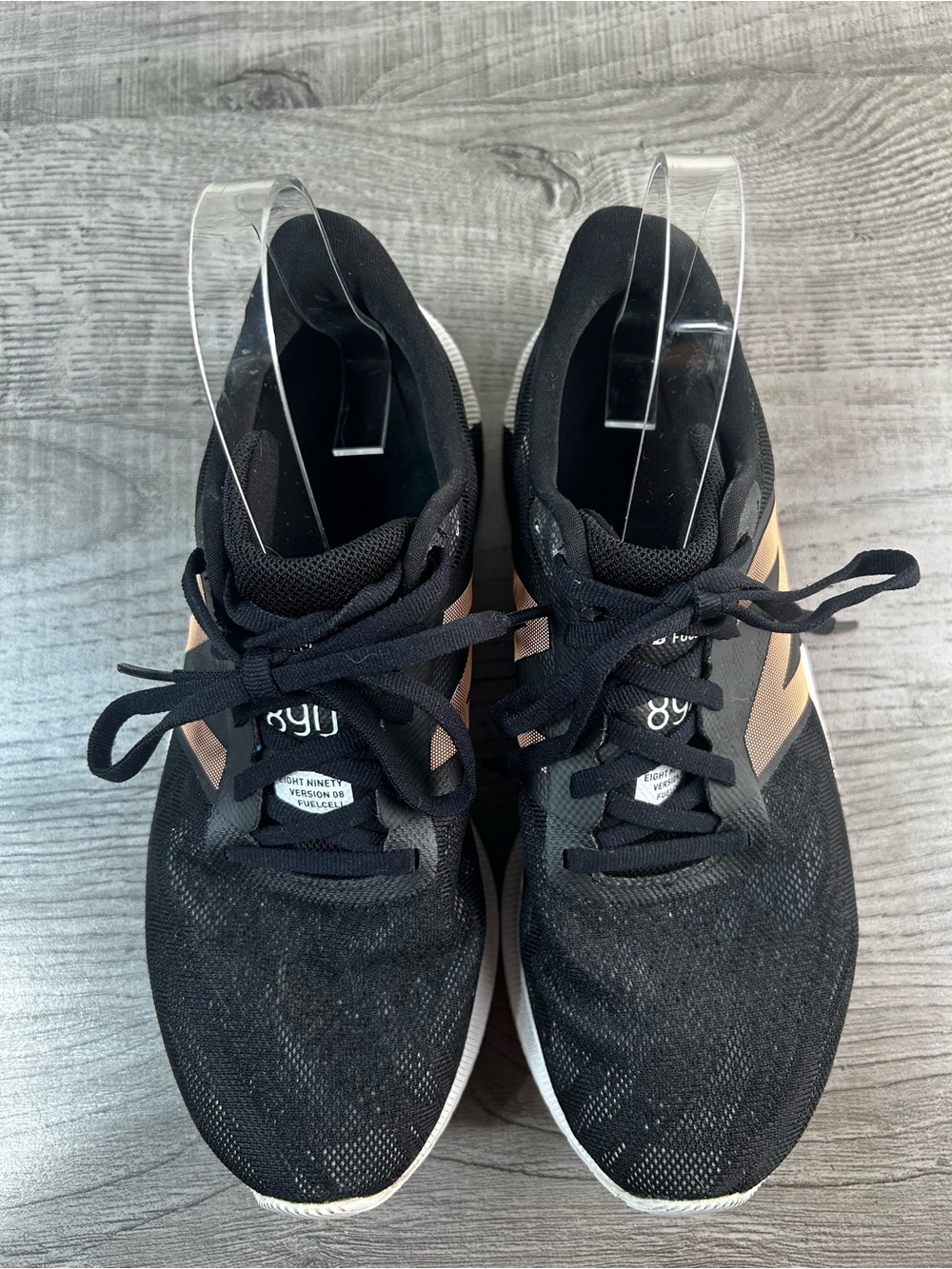 New Balance Fuel Cell 890 Women’s Size 9 Black Sneakers with Copper 'N' Accent - Picture 10 of 16